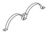 IVECO 41012236 Holding Bracket, silencer